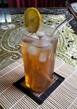 Foto resep Es Teh Lemon