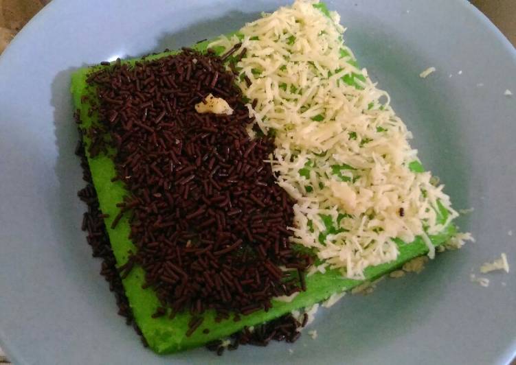 Bolu Pandan Kukus Sederhana