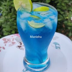 A picture of Blue Lagoon Lemonade (Welcome Drink for Party).