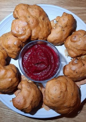 Une photo de Beignets de chou fleur