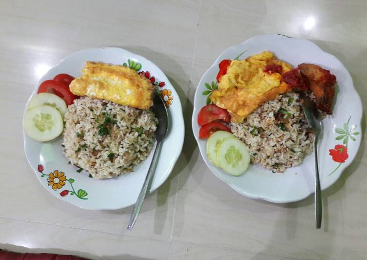Nasi goreng putih