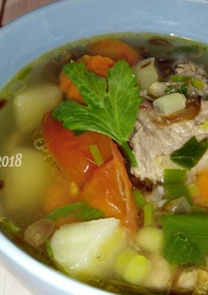 Foto resep Sop Daging Sapi tanpa kaldu tambahan/Non-MSG