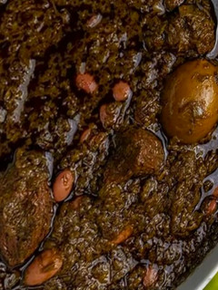 عکسی از دستور قرمه سبزی