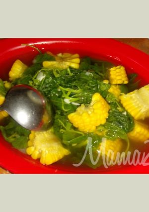 Foto resep Sayur Bayam Jagung