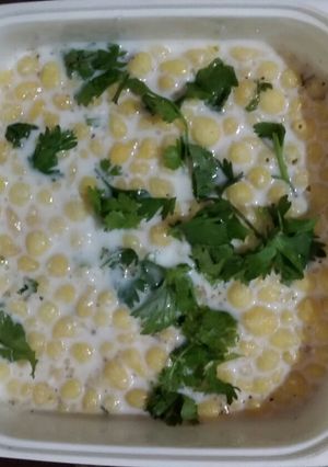 A picture of Boondi Raita.