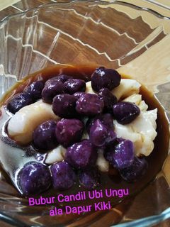 Foto resep Bubur Candil Ubi Ungu