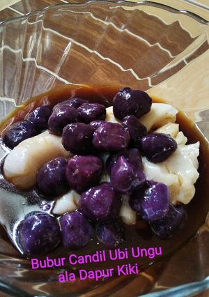 Foto resep Bubur Candil Ubi Ungu
