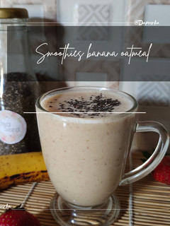 Foto resep #SMOOTHIES BANANA OATMEAL