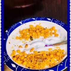 A picture of Boondi raita.