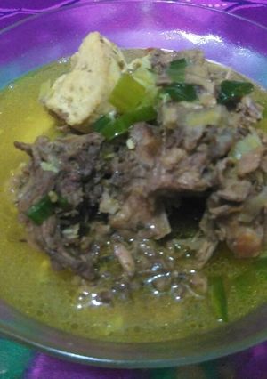 Foto resep Krongkongan kuah