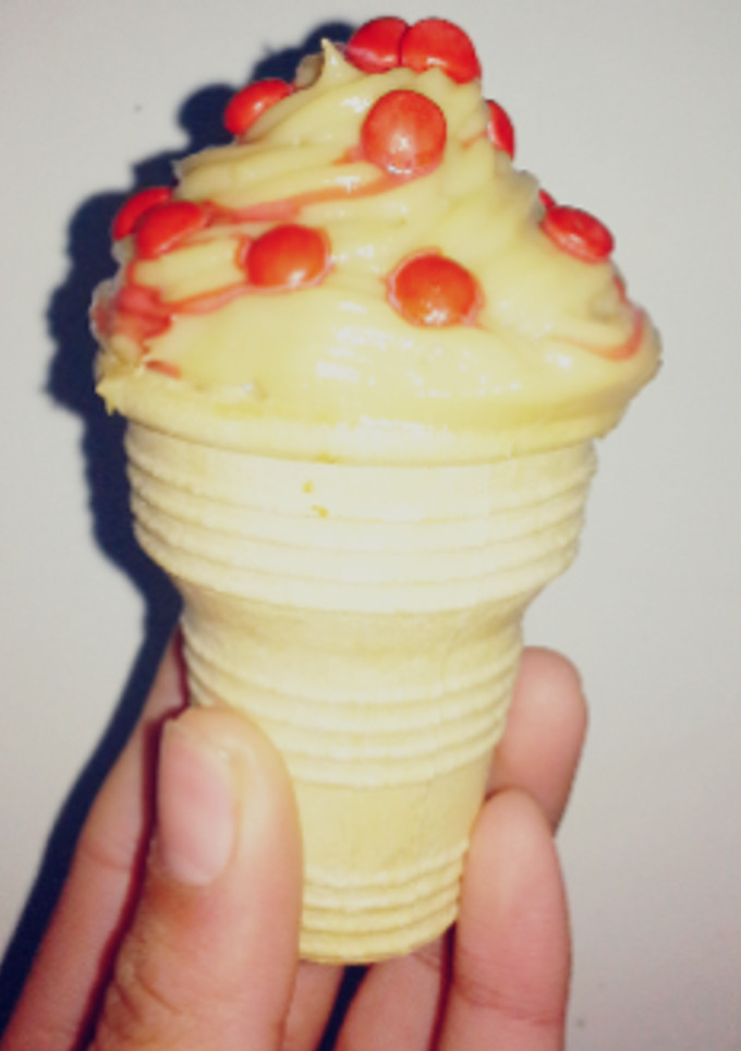Una foto de Cupcakes en forma de heladitos