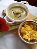 Mpasi Bubur Kajang (kacang panjang) vs orak arik telur