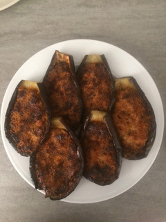 Una foto de Berenjenas rellenas