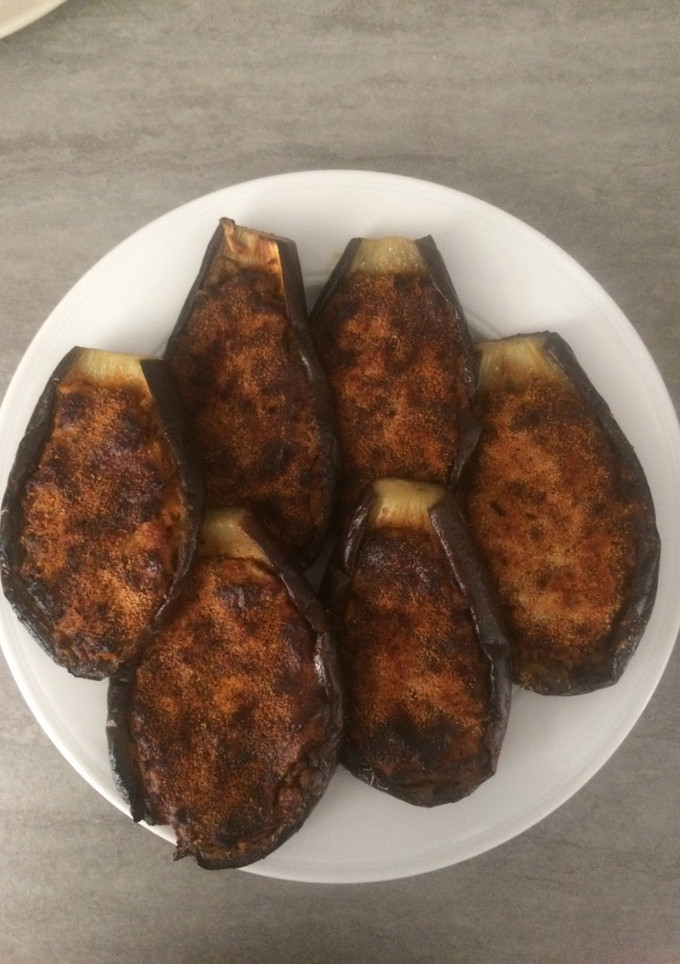 Una foto de Berenjenas rellenas