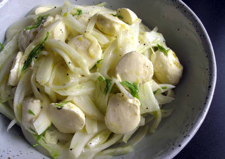 Step-by-Step Guide to Prepare Any-night-of-the-week Fennel &amp; Bocconcini Salad