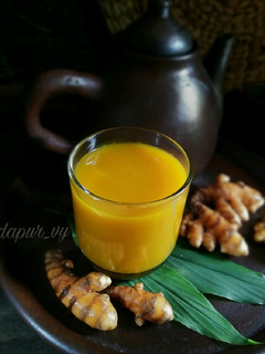 Foto resep JAMU KUNYIT ASEM #pr_recookmintradisional