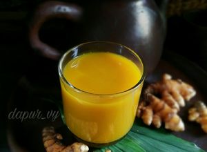 Foto resep JAMU KUNYIT ASEM #pr_recookmintradisional