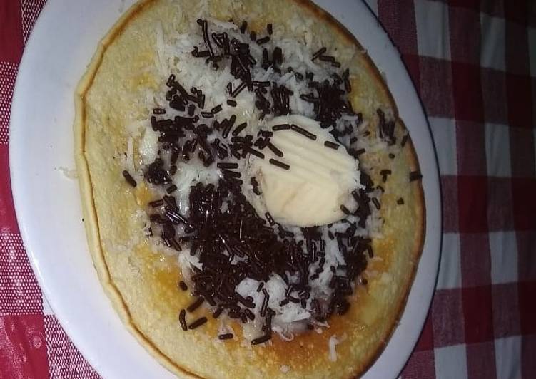 Chesee pancake 5 menit