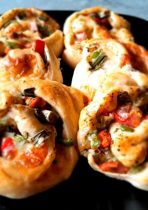 Una foto de Rollitos de verdura