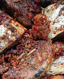 Cá ngừ bông kho cay