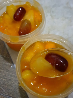Mango pulp salad ainihin hoton girkin