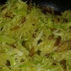 A picture of Sauteed cabbage.