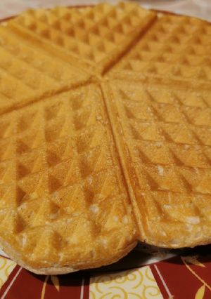 Keto, low carb protein gófri recept fotója