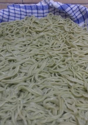 Foto resep Mie giling daun kelor