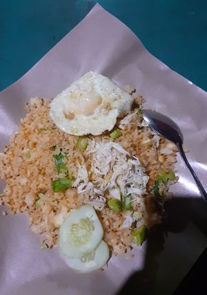Foto resep Nasi goreng petai saos n swiran ayam