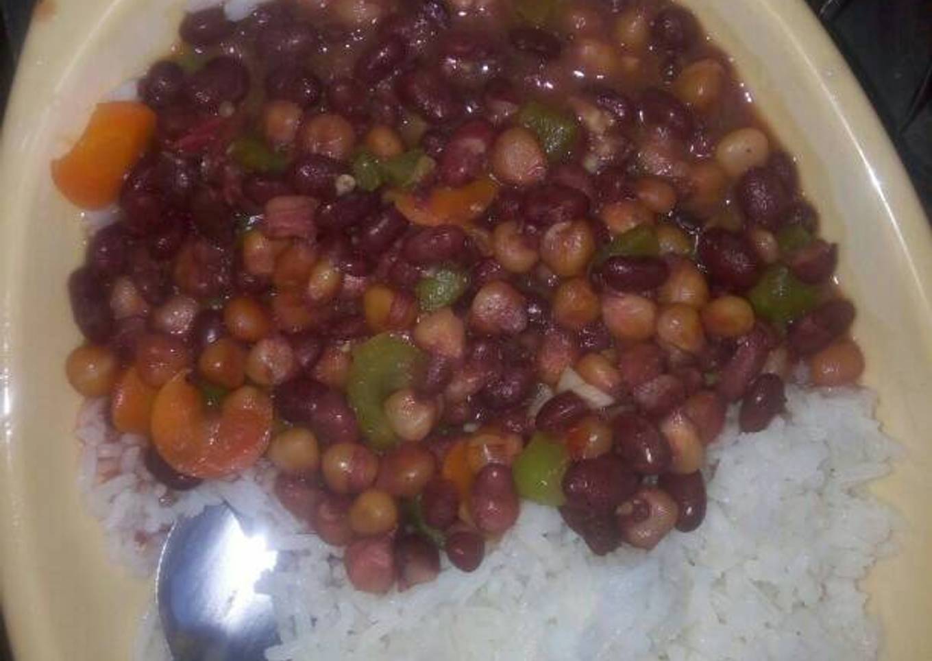 Githeri with Rice