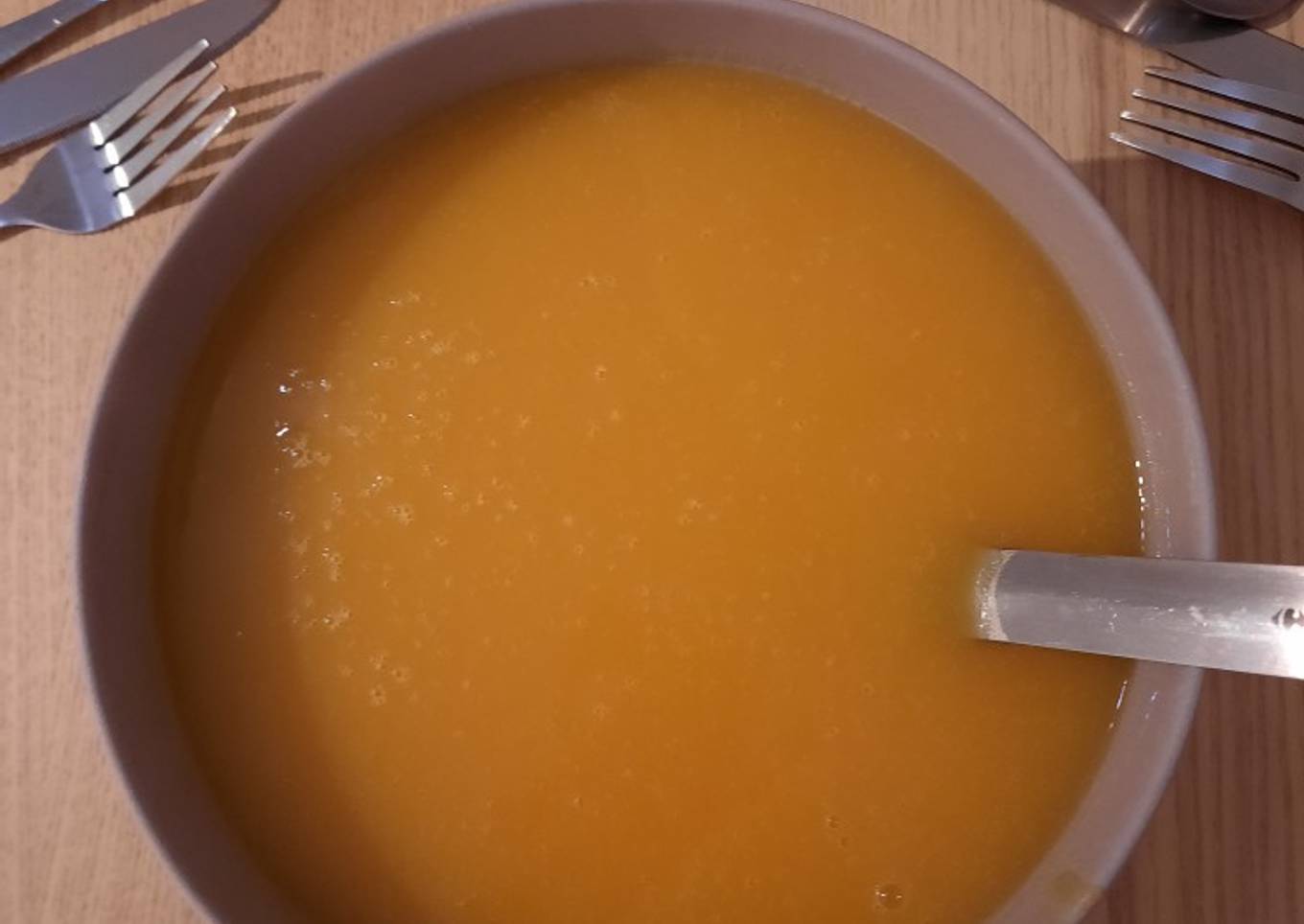 Soupe : butternut