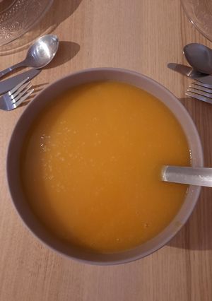 Une photo de Soupe : butternut