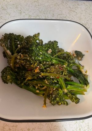 A picture of Sautéed Broccolini.