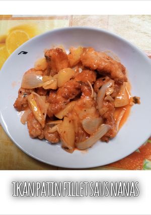 Foto resep Ikan Patin fillet saus nanas