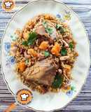 Nasi Beriani Ayam Aprikot