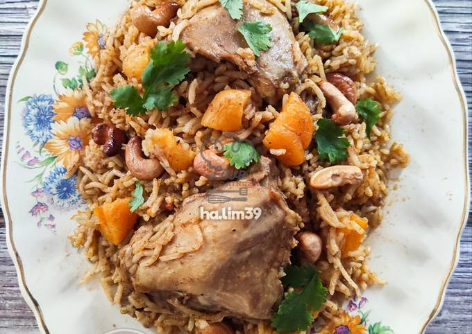 Resipi Nasi Beriani Ayam Aprikot Oleh Ha Lim39 Cookpad