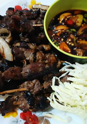 Foto resep Sate kambing teflon 🍢