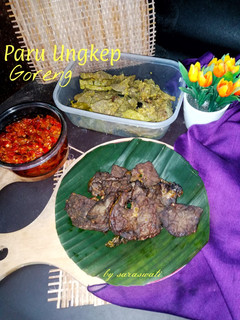 Foto resep Paru Ungkep Goreng