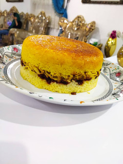 عکسی از دستور 💜😍ته چین مرغ😍💜