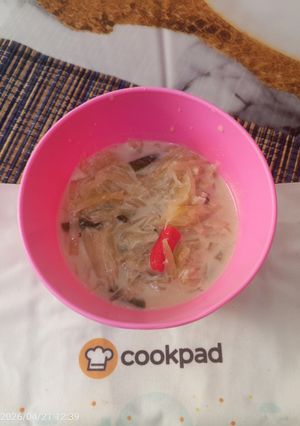 Foto resep Bobor pepaya muda (lodeh kates)