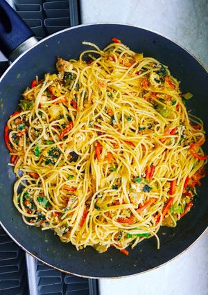 A picture of Spaghetti.