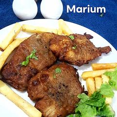 A picture of FISH And CHIPS🐠🍟.