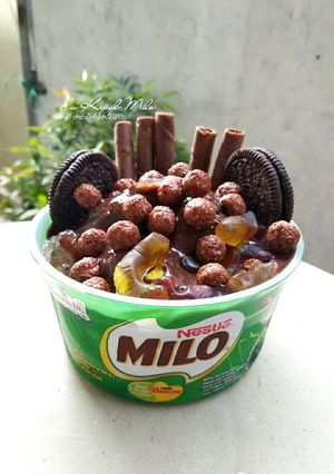 Foto resep Es Kepal Milo