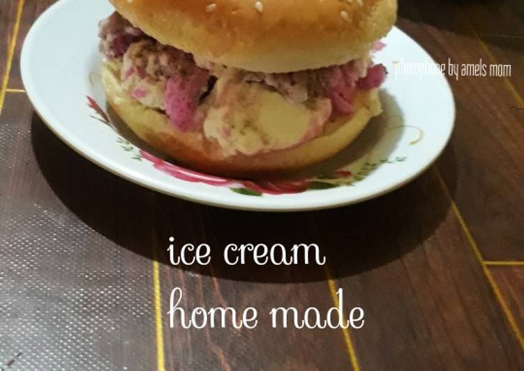 Ice cream homemade