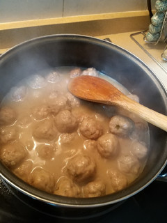 Una foto de Albóndigas en salsa española