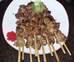 Resep mudah Sate Kambing Ungkep Enak Sederhana