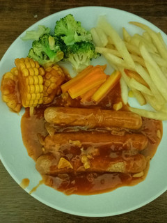 Foto resep Steak sosis barbeque😋
