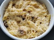 Une photo de macaroni au fromage