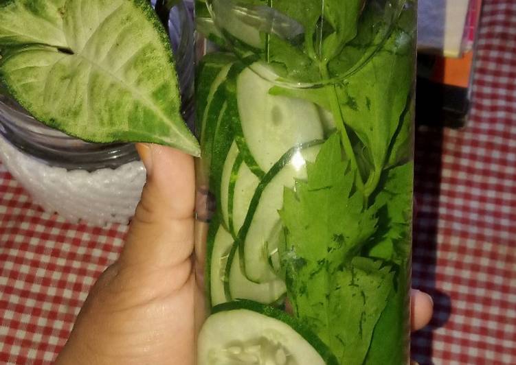 Cara Memasak 78. Infused Water Timun Seledri Sederhana