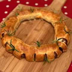 Sausage Roll Wreath A picture of Sausage Roll Wreath.